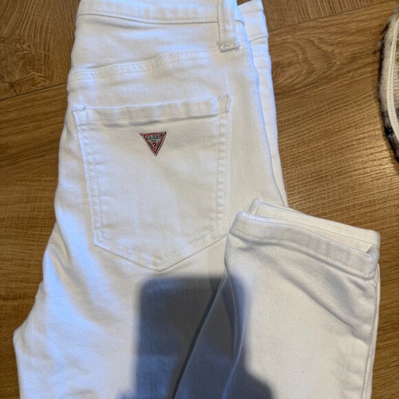 GUESS Jeans, White, Skinny Ankle Size 25 - Picture 2 of 5